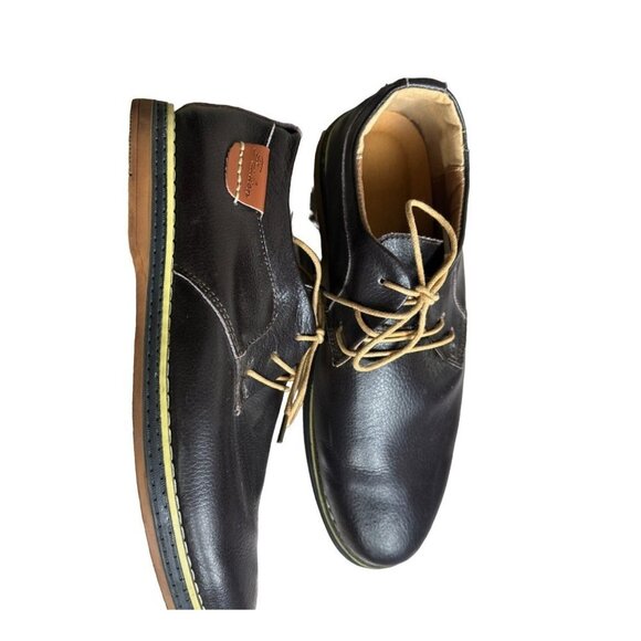 Fashion Mens Dress Oxford Shoes Color Brown Sz 10 1/2 Eur 45 Uk 11 Sku 2277 - Picture 11 of 14